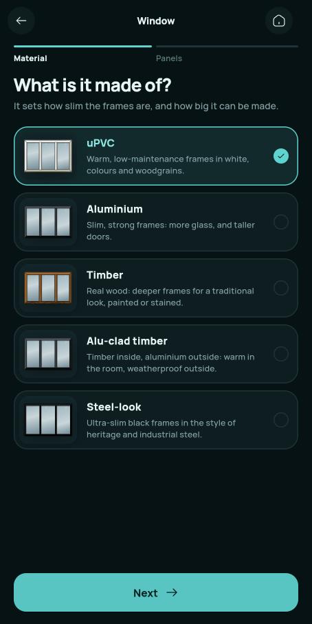 The app: design and colour