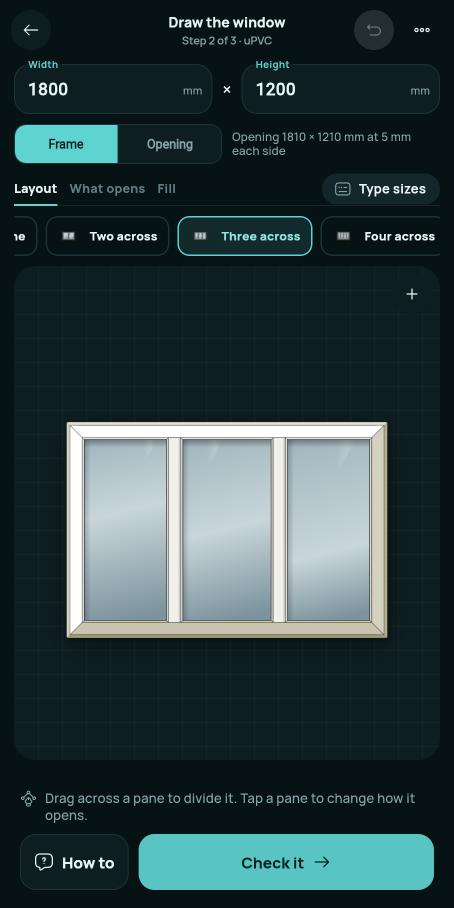 The app: draw it the way it will be made